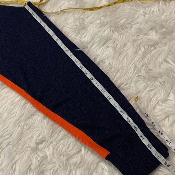 Perfect for the season! Wool Blend sweater knit joggers pants side stripe sz S - Picture 7 of 9